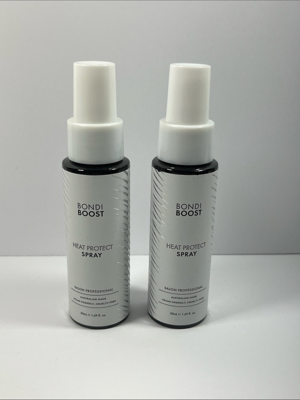 2X Travel size Bondi Boost Heat Protect Spray 50ml/1.69 fl. oz. ea